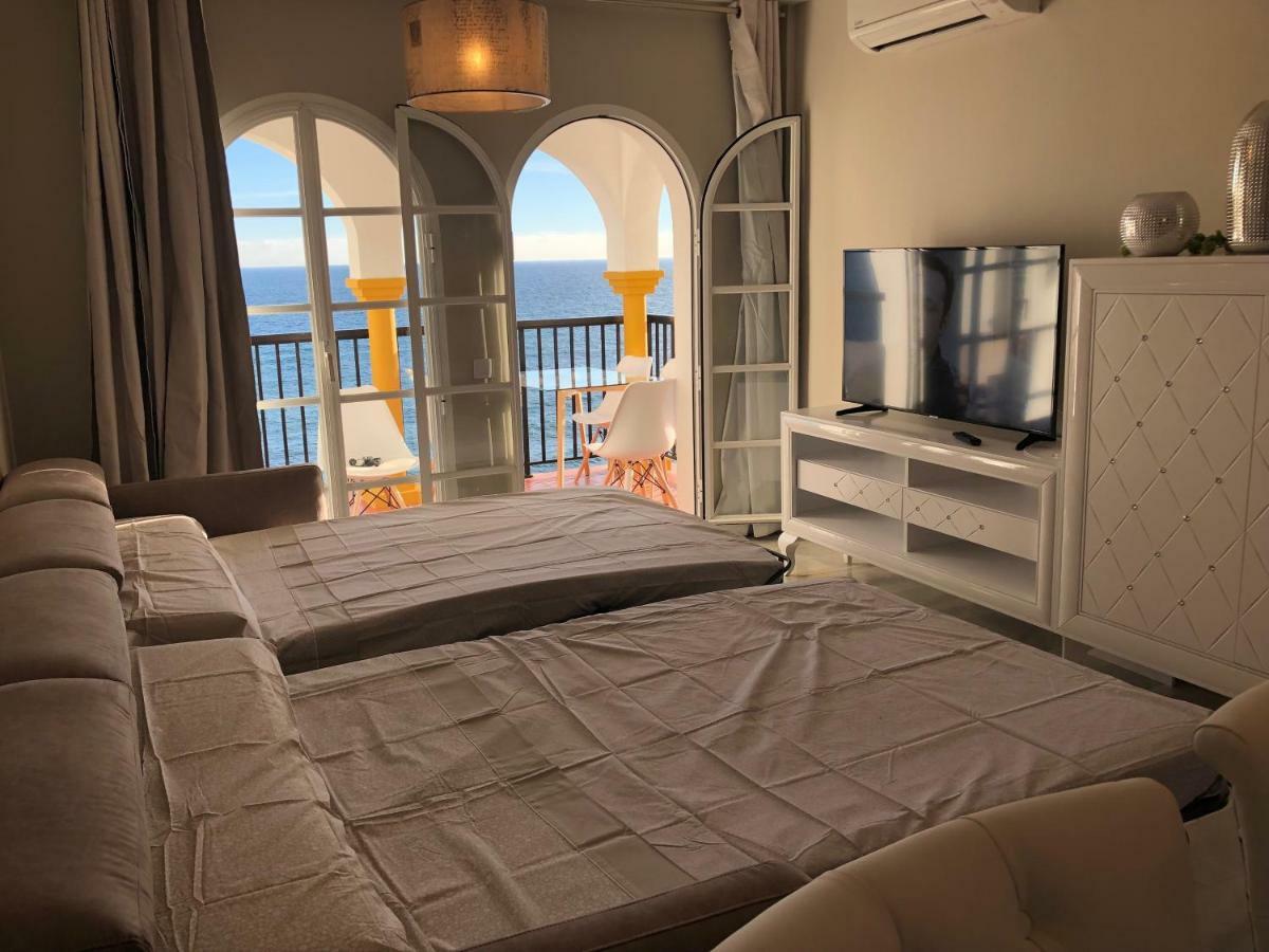 Balcon Del Mar 2-3 A, Apartament On The Beach Front La Cala De Mijas Esterno foto